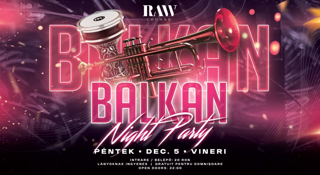 balkan night party raw lounge